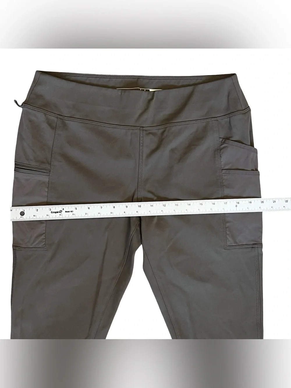 Carhartt Women’s Sz L Green Fitted Legging Pull On Force Utility Pockets